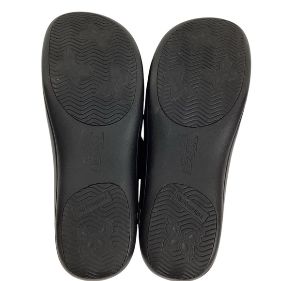 Alegria Khloe Black Nappa Leather Comfort Shoes - Picture 9 of 14